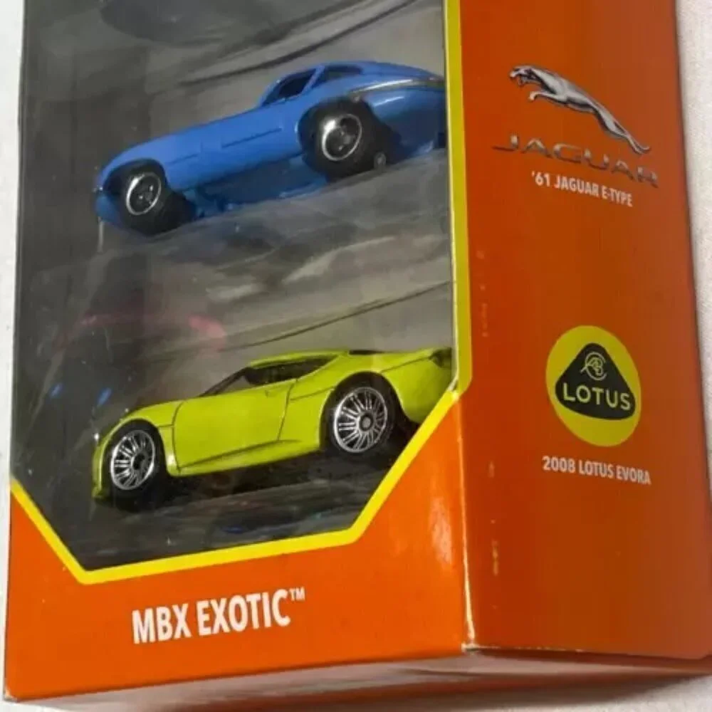 Matchbox MBX Exotics Lambo Chevy Ford Jaguar Lotus 5-Pack‎ 1:64 Die-cast